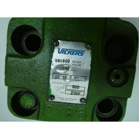 Vickers Relief 500-2000Psi Other Hydraulic Valve CG 10 C 30